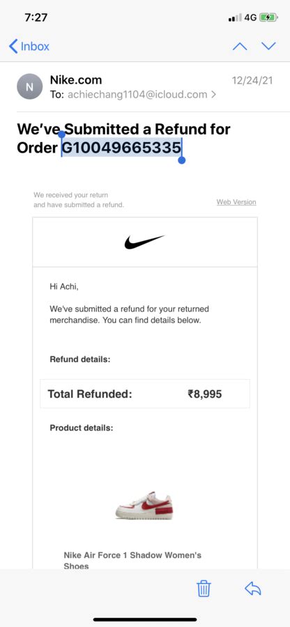 nike schuhe damen retourenwaren|nike refund policy.